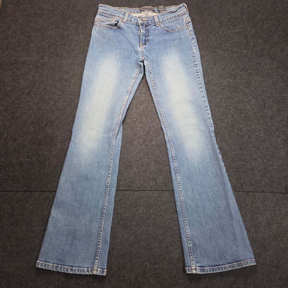 bebe Jeans Size 30 Light Wash Flare Denim